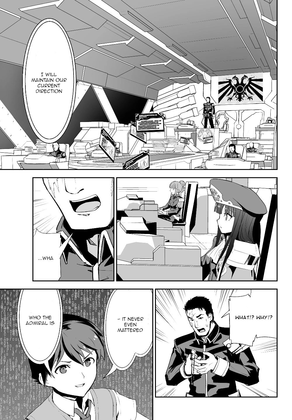 Unparalleled Path ~ Reincarnated as the AI for a Space Battleship ~ Chapter 3 page 15 - Chapter 3: Mutiny Course