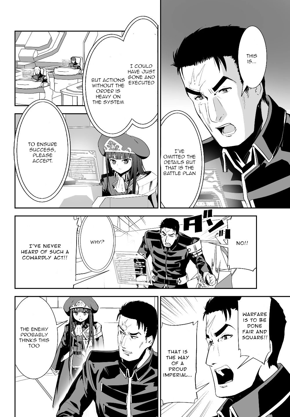 Unparalleled Path ~ Reincarnated as the AI for a Space Battleship ~ Chapter 3 page 18 - Chapter 3: Mutiny Course