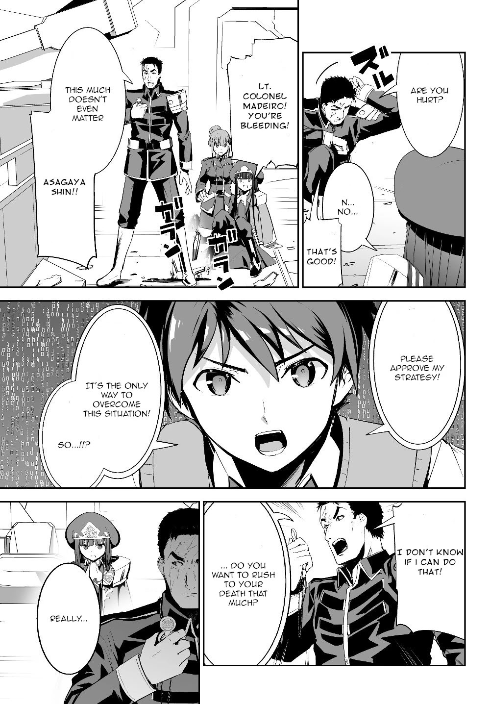 Unparalleled Path ~ Reincarnated as the AI for a Space Battleship ~ Chapter 3 page 23 - Chapter 3: Mutiny Course