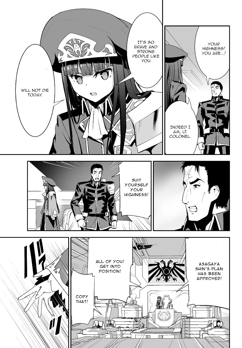 Unparalleled Path ~ Reincarnated as the AI for a Space Battleship ~ Chapter 3 page 25 - Chapter 3: Mutiny Course