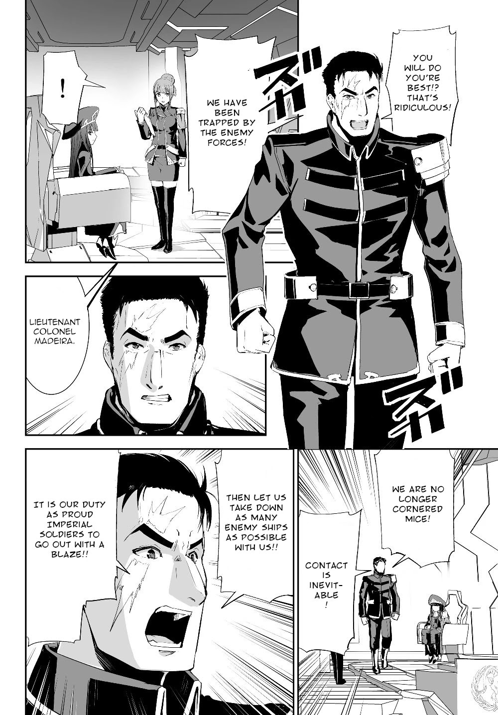 Unparalleled Path ~ Reincarnated as the AI for a Space Battleship ~ Chapter 3 page 4 - Chapter 3: Mutiny Course