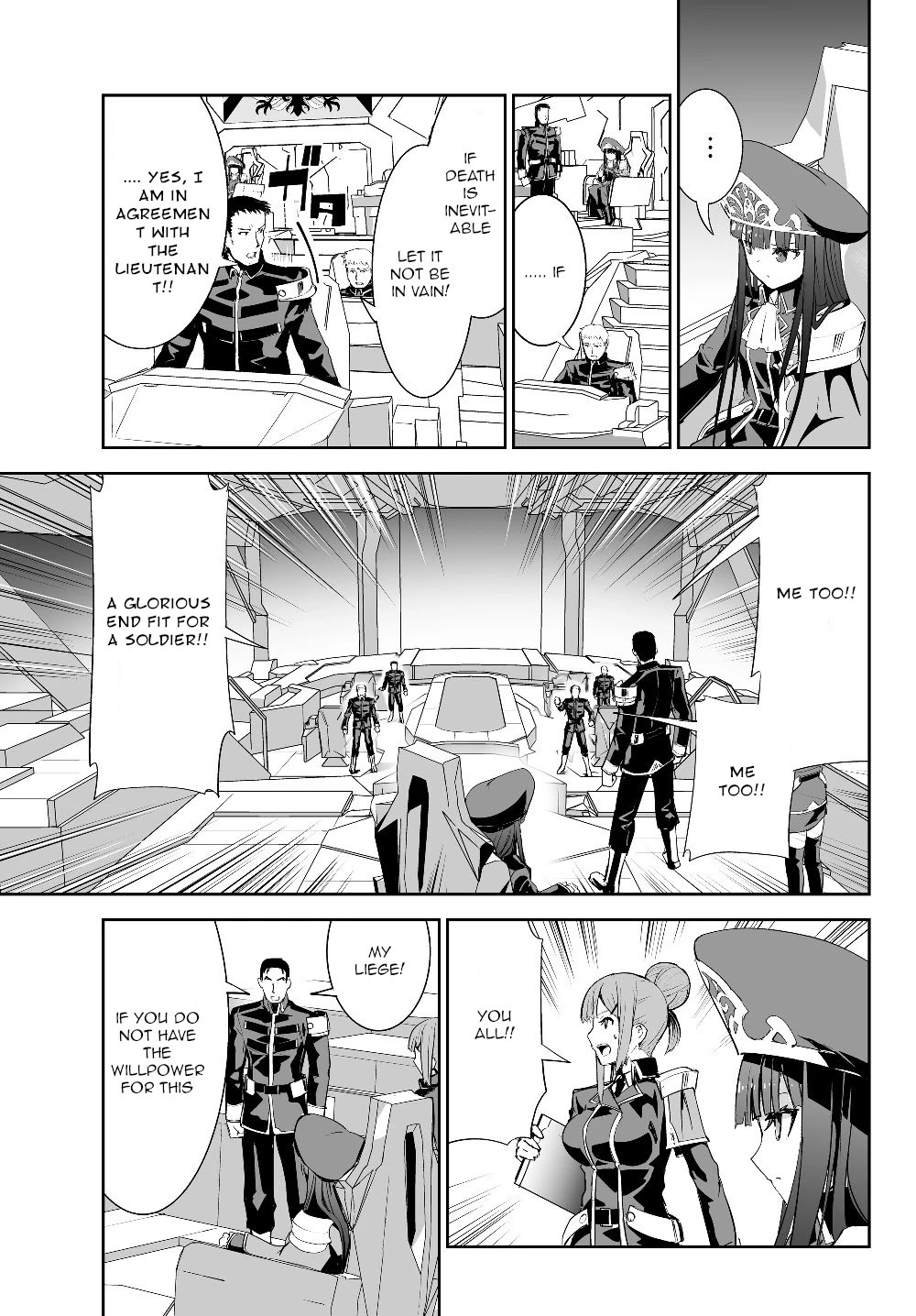 Unparalleled Path ~ Reincarnated as the AI for a Space Battleship ~ Chapter 3 page 5 - Chapter 3: Mutiny Course