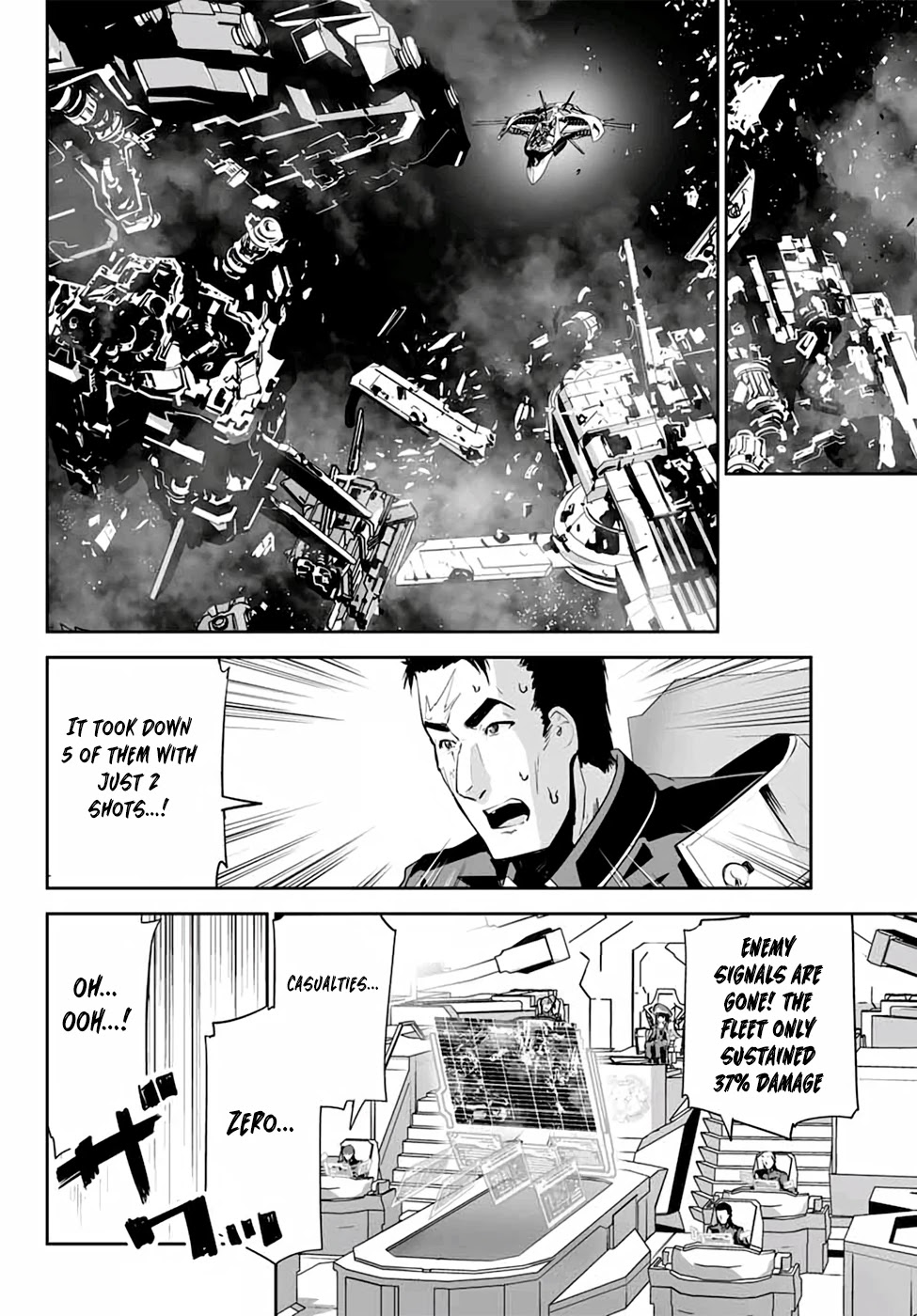 Unparalleled Path ~ Reincarnated as the AI for a Space Battleship ~ Chapter 4 page 21 - Chapter 4: Disguised Route