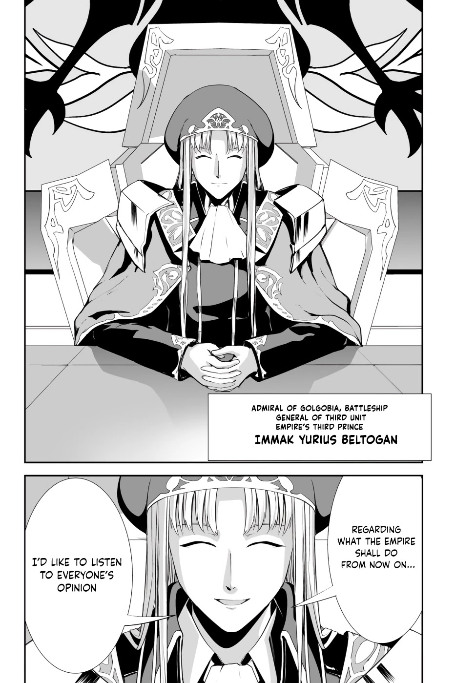 Unparalleled Path ~ Reincarnated as the AI for a Space Battleship ~ Chapter 5 page 13 - Chapter 5: Schemed Route