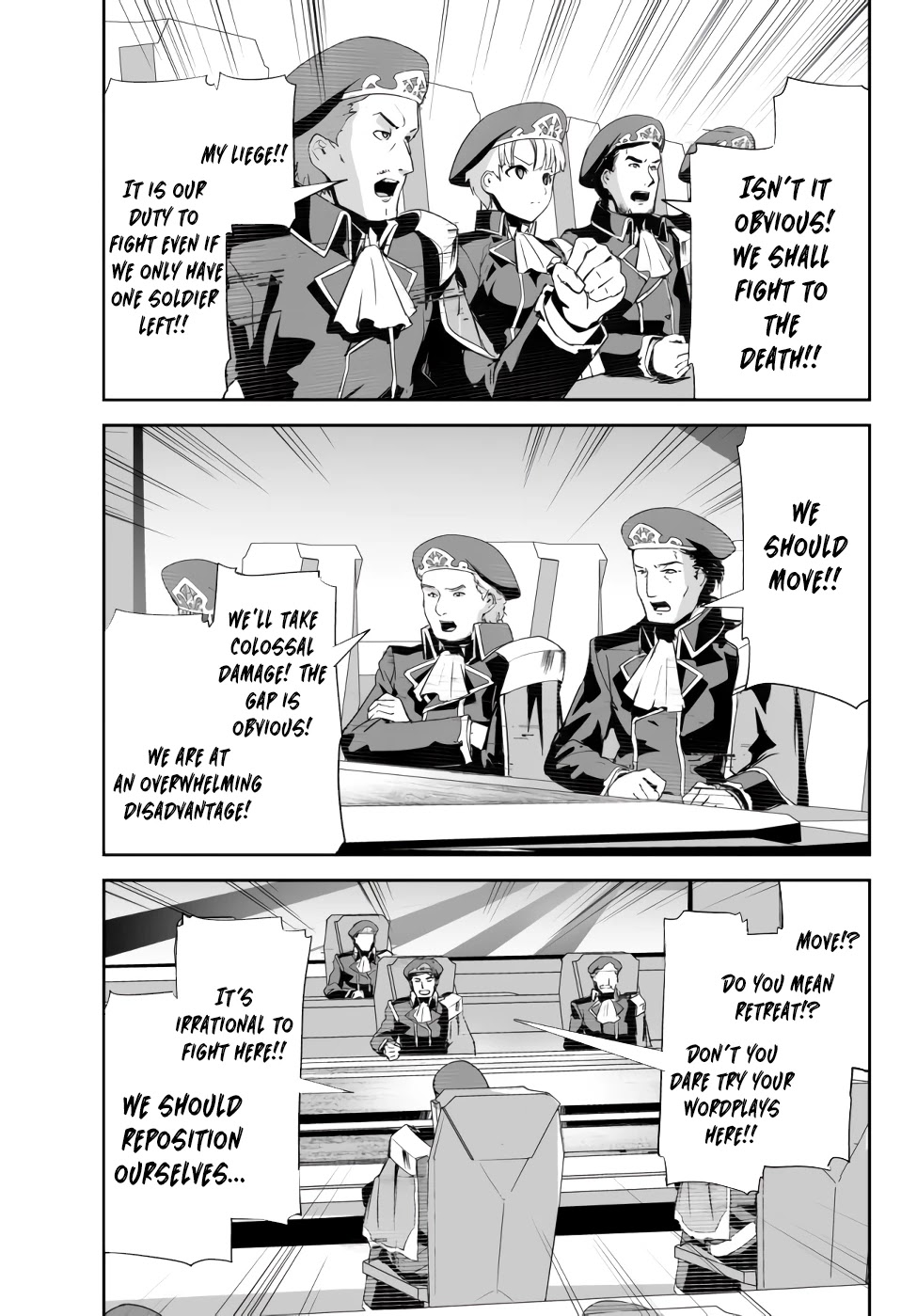 Unparalleled Path ~ Reincarnated as the AI for a Space Battleship ~ Chapter 5 page 14 - Chapter 5: Schemed Route