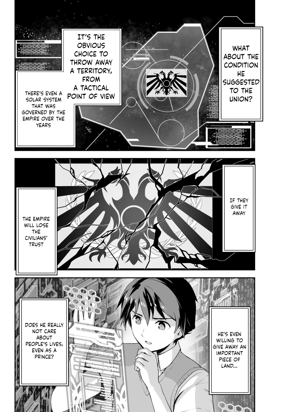 Unparalleled Path ~ Reincarnated as the AI for a Space Battleship ~ Chapter 5 page 27 - Chapter 5: Schemed Route