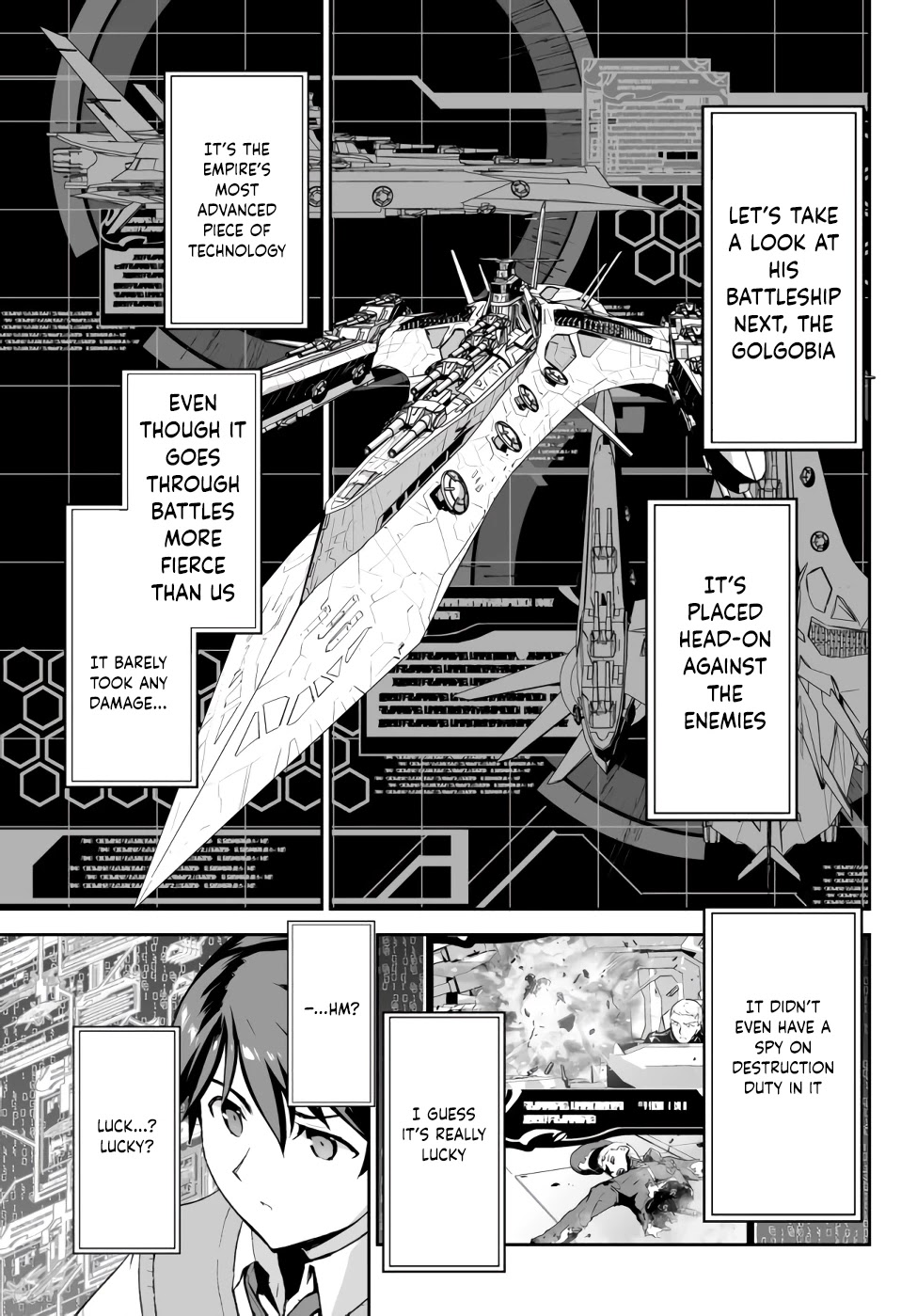 Unparalleled Path ~ Reincarnated as the AI for a Space Battleship ~ Chapter 5 page 28 - Chapter 5: Schemed Route