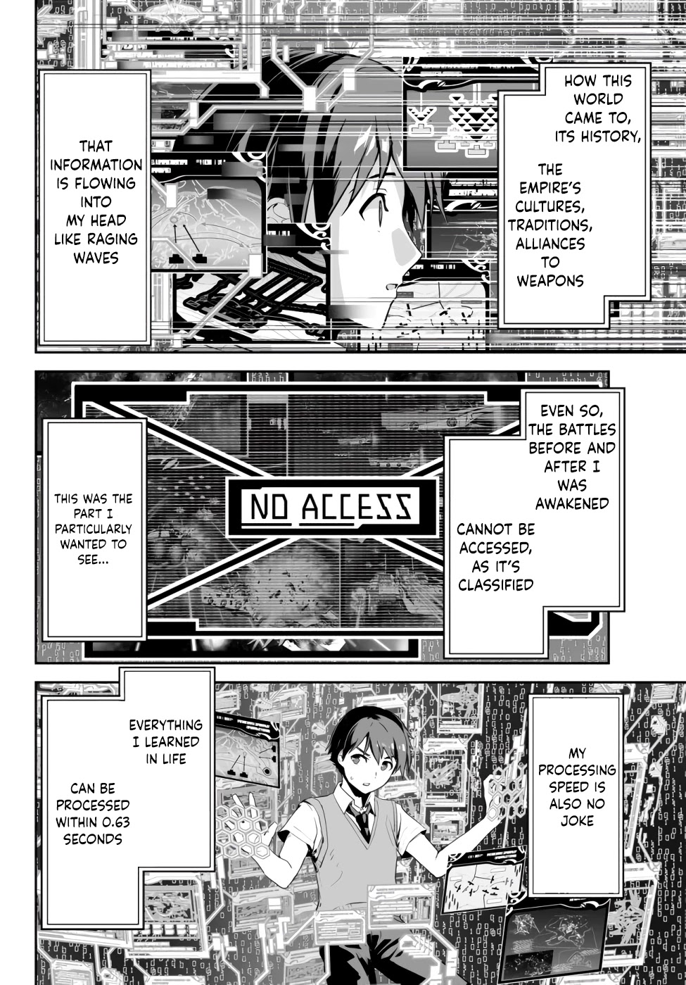 Unparalleled Path ~ Reincarnated as the AI for a Space Battleship ~ Chapter 5 page 3 - Chapter 5: Schemed Route