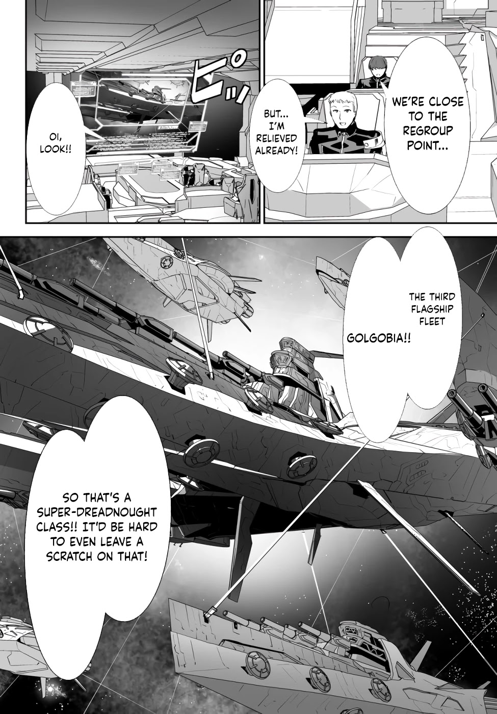 Unparalleled Path ~ Reincarnated as the AI for a Space Battleship ~ Chapter 5 page 7 - Chapter 5: Schemed Route