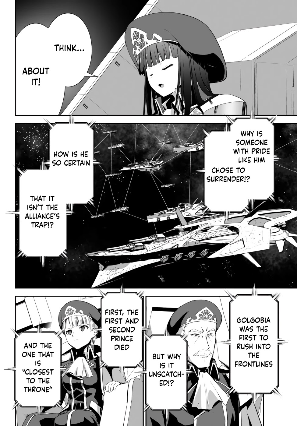Unparalleled Path ~ Reincarnated as the AI for a Space Battleship ~ Chapter 6 page 19 - Chapter 6: Path of Gathering
