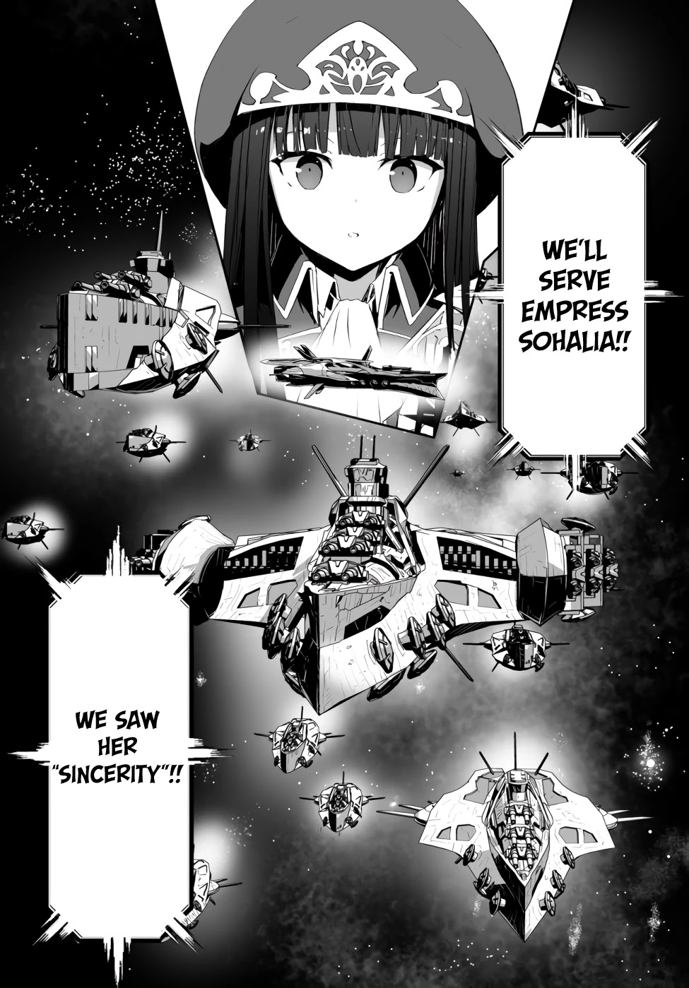 Unparalleled Path ~ Reincarnated as the AI for a Space Battleship ~ Chapter 6 page 29 - Chapter 6: Path of Gathering