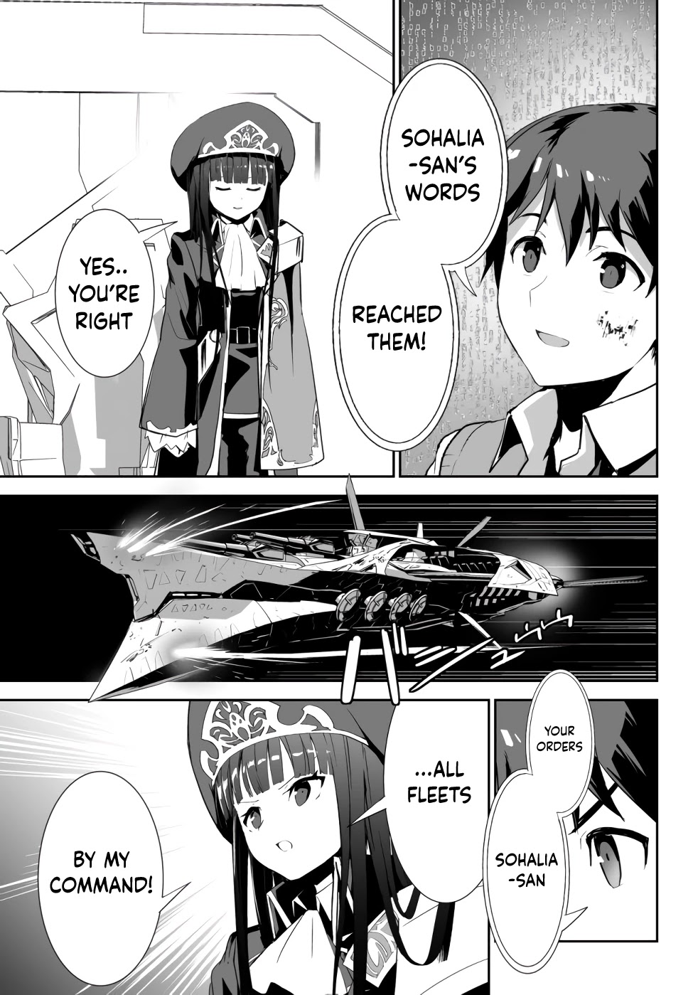 Unparalleled Path ~ Reincarnated as the AI for a Space Battleship ~ Chapter 6 page 30 - Chapter 6: Path of Gathering
