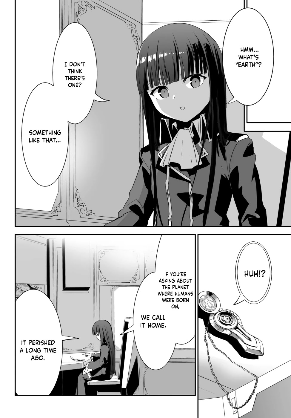 Unparalleled Path ~ Reincarnated as the AI for a Space Battleship ~ Chapter 7 page 22 - Chapter 7