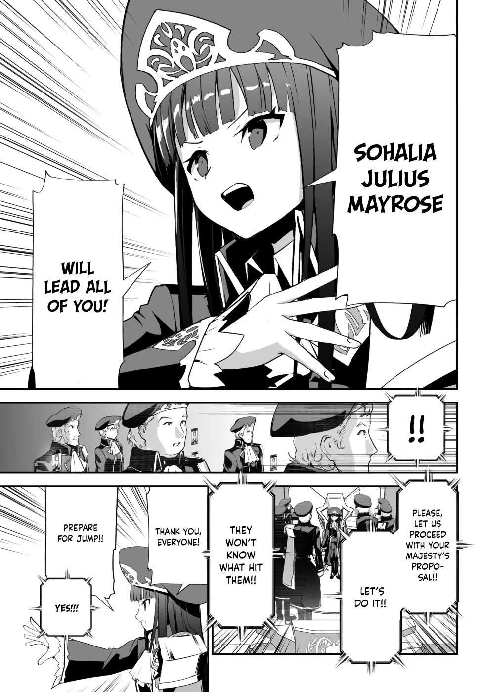 Unparalleled Path ~ Reincarnated as the AI for a Space Battleship ~ Chapter 7 page 9 - Chapter 7