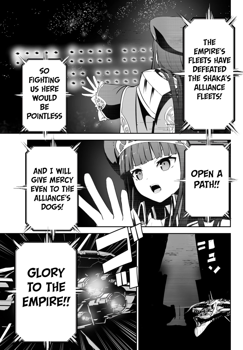 Unparalleled Path ~ Reincarnated as the AI for a Space Battleship ~ Chapter 8 page 13 - Chapter 8: Route to Battle