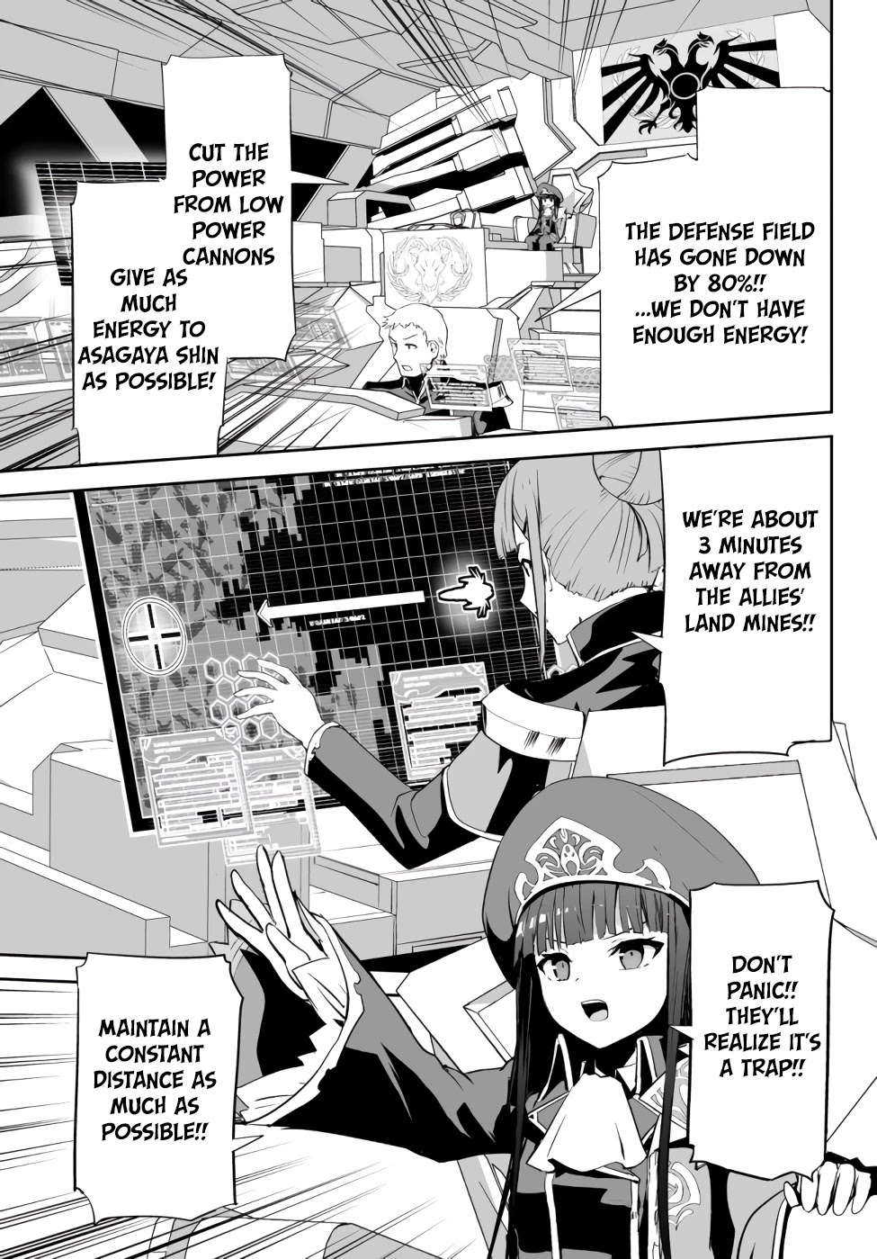 Unparalleled Path ~ Reincarnated as the AI for a Space Battleship ~ Chapter 8 page 21 - Chapter 8: Route to Battle
