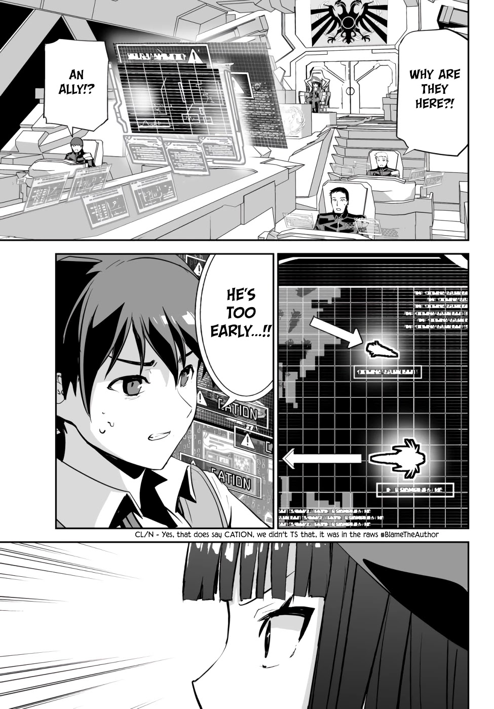 Unparalleled Path ~ Reincarnated as the AI for a Space Battleship ~ Chapter 8 page 25 - Chapter 8: Route to Battle