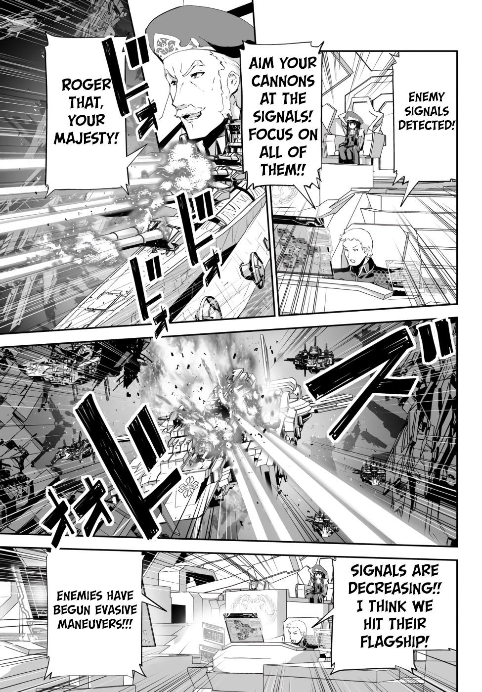 Unparalleled Path ~ Reincarnated as the AI for a Space Battleship ~ Chapter 9 page 14 - Chapter 9: Victory Route