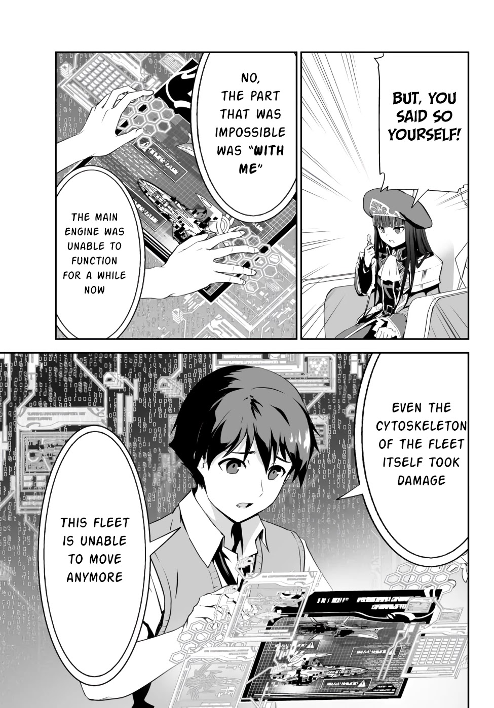 Unparalleled Path ~ Reincarnated as the AI for a Space Battleship ~ Chapter 9 page 23 - Chapter 9: Victory Route