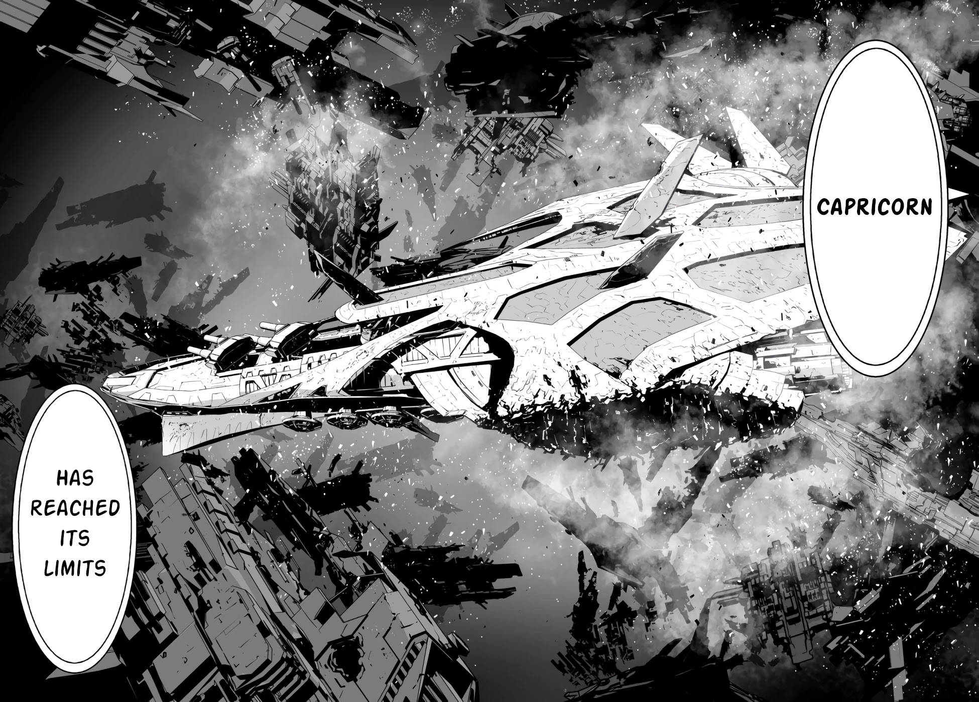 Unparalleled Path ~ Reincarnated as the AI for a Space Battleship ~ Chapter 9 page 24 - Chapter 9: Victory Route