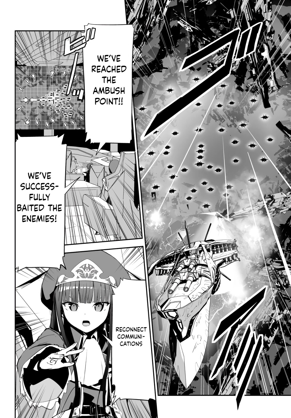 Unparalleled Path ~ Reincarnated as the AI for a Space Battleship ~ Chapter 9 page 9 - Chapter 9: Victory Route
