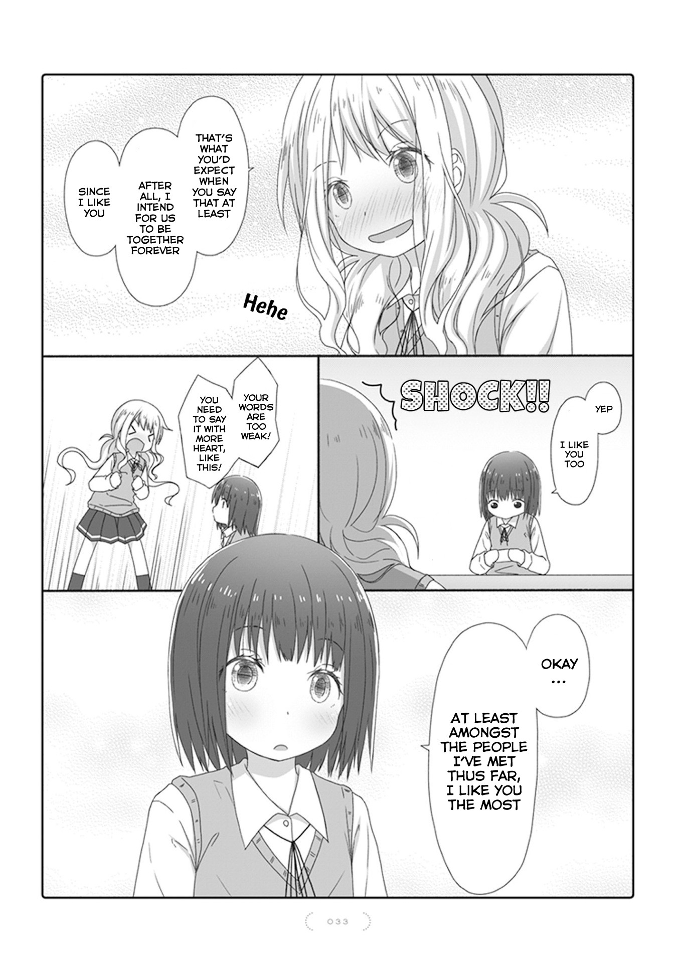 Unrequited Yuri Love Chapter 16 page 2 - Chapter 16: Words