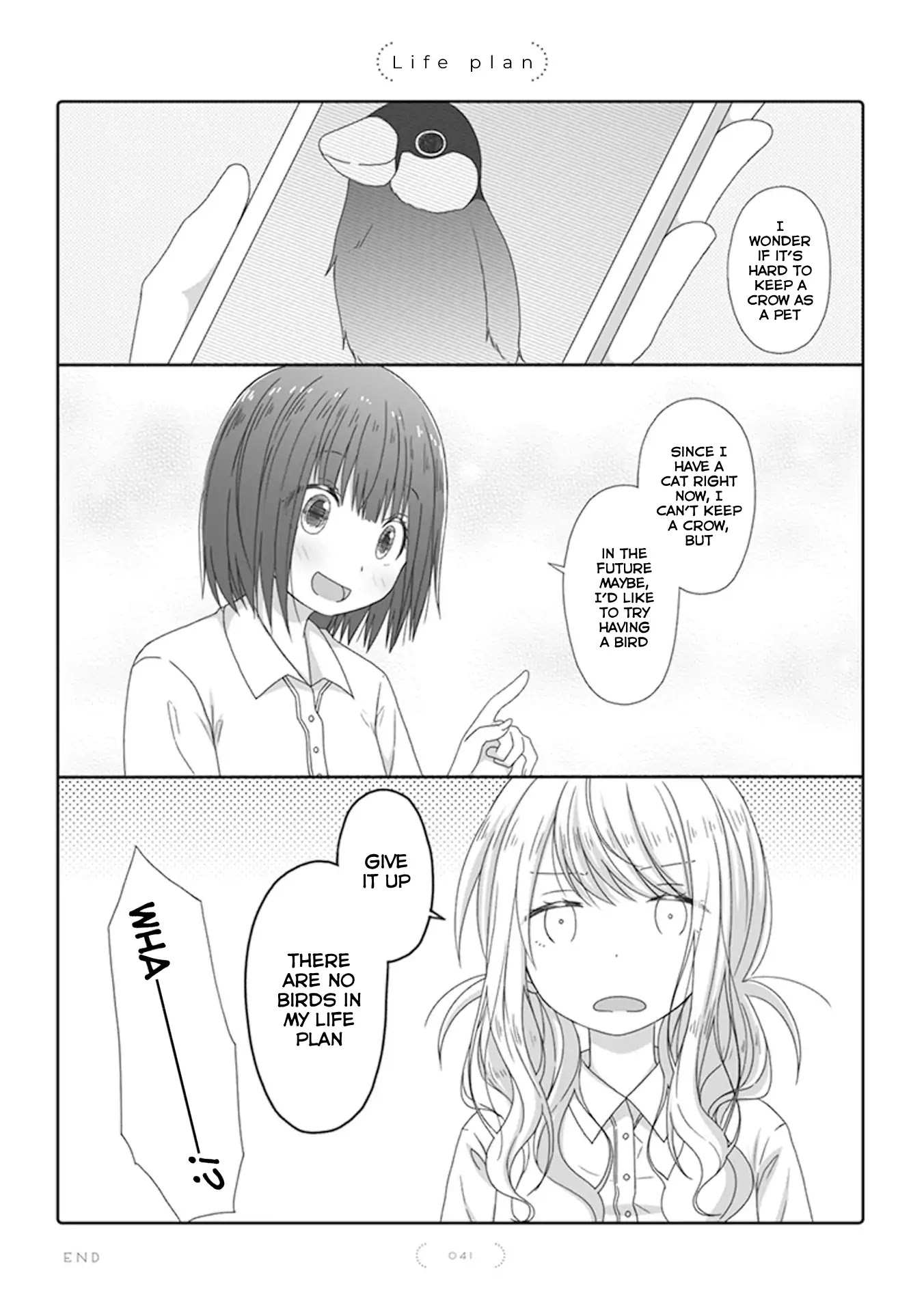 Unrequited Yuri Love Chapter 21 page 1 - Chapter 21: Life plan