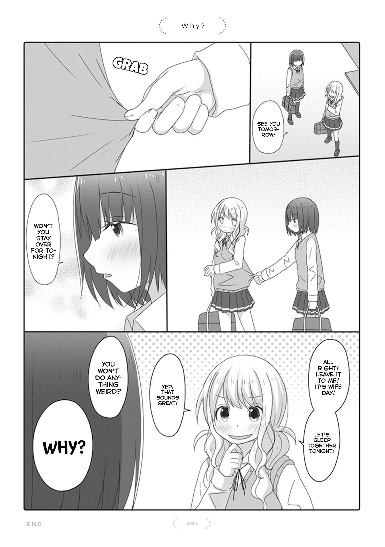 Unrequited Yuri Love Chapter 32 page 1 - Chapter 32: Why?
