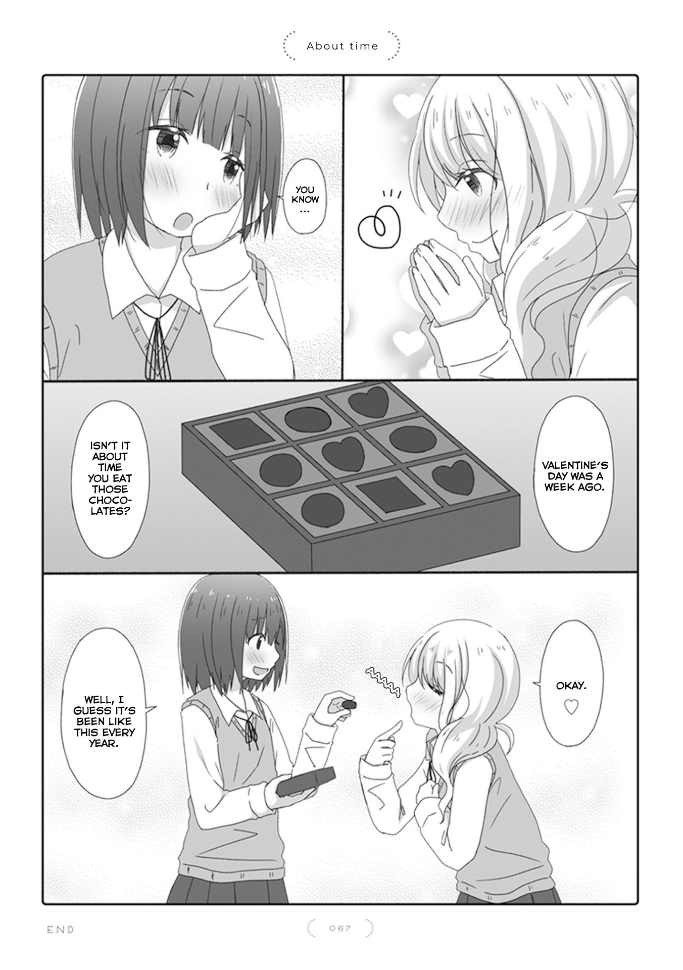 Unrequited Yuri Love Chapter 37 page 1 - Chapter 37: About time