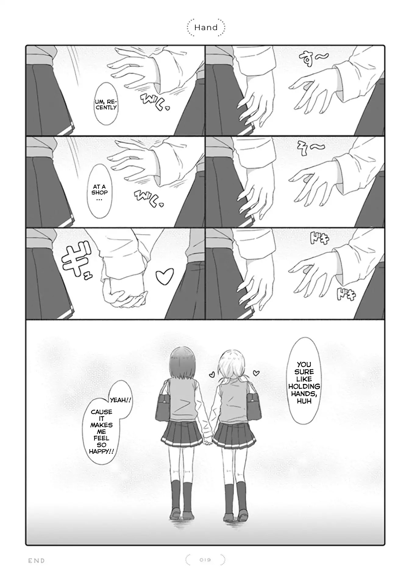 Unrequited Yuri Love Chapter 4 page 1 - Chapter 4: Hand