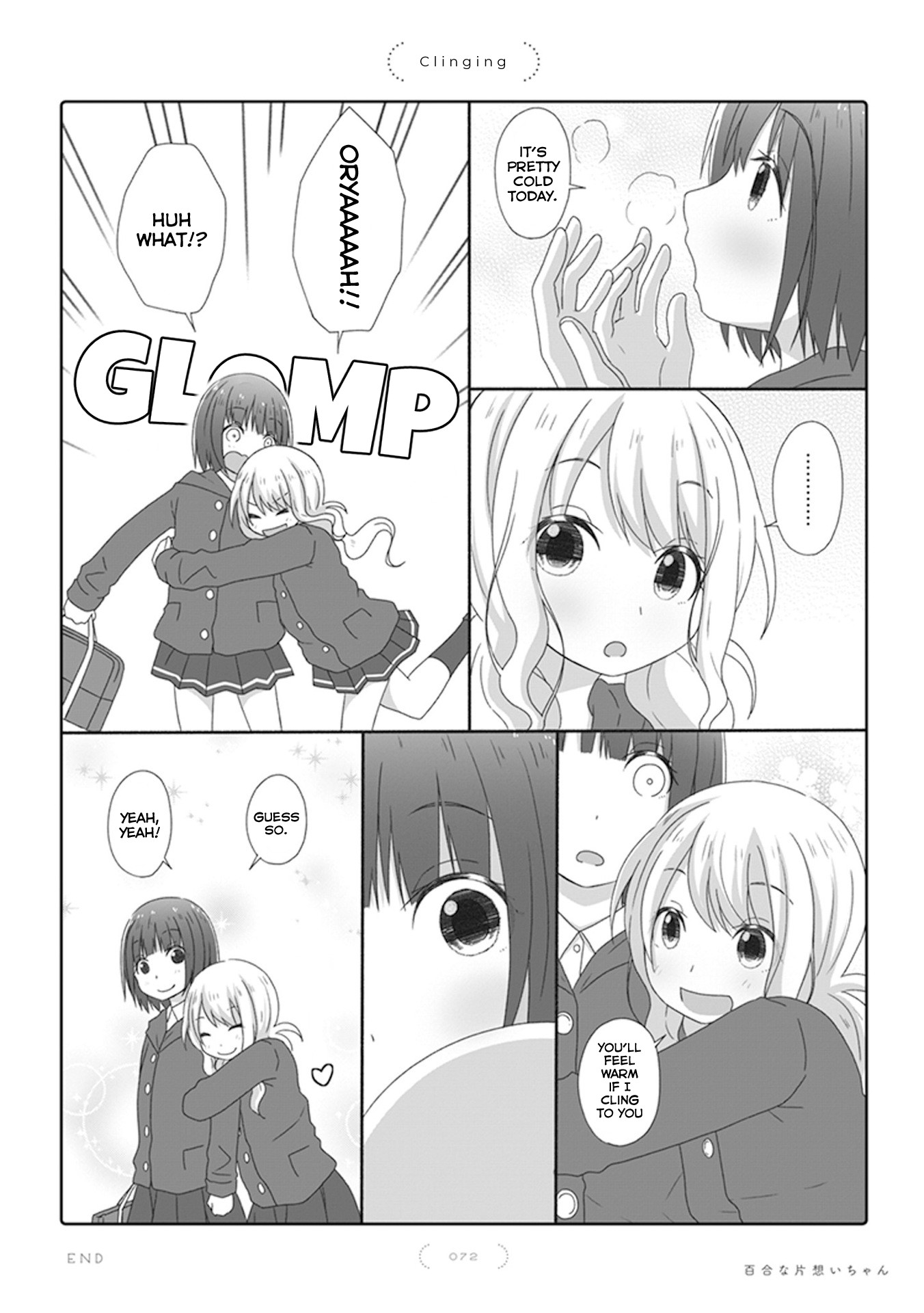 Unrequited Yuri Love Chapter 40 page 1 - Chapter 40: Clinging