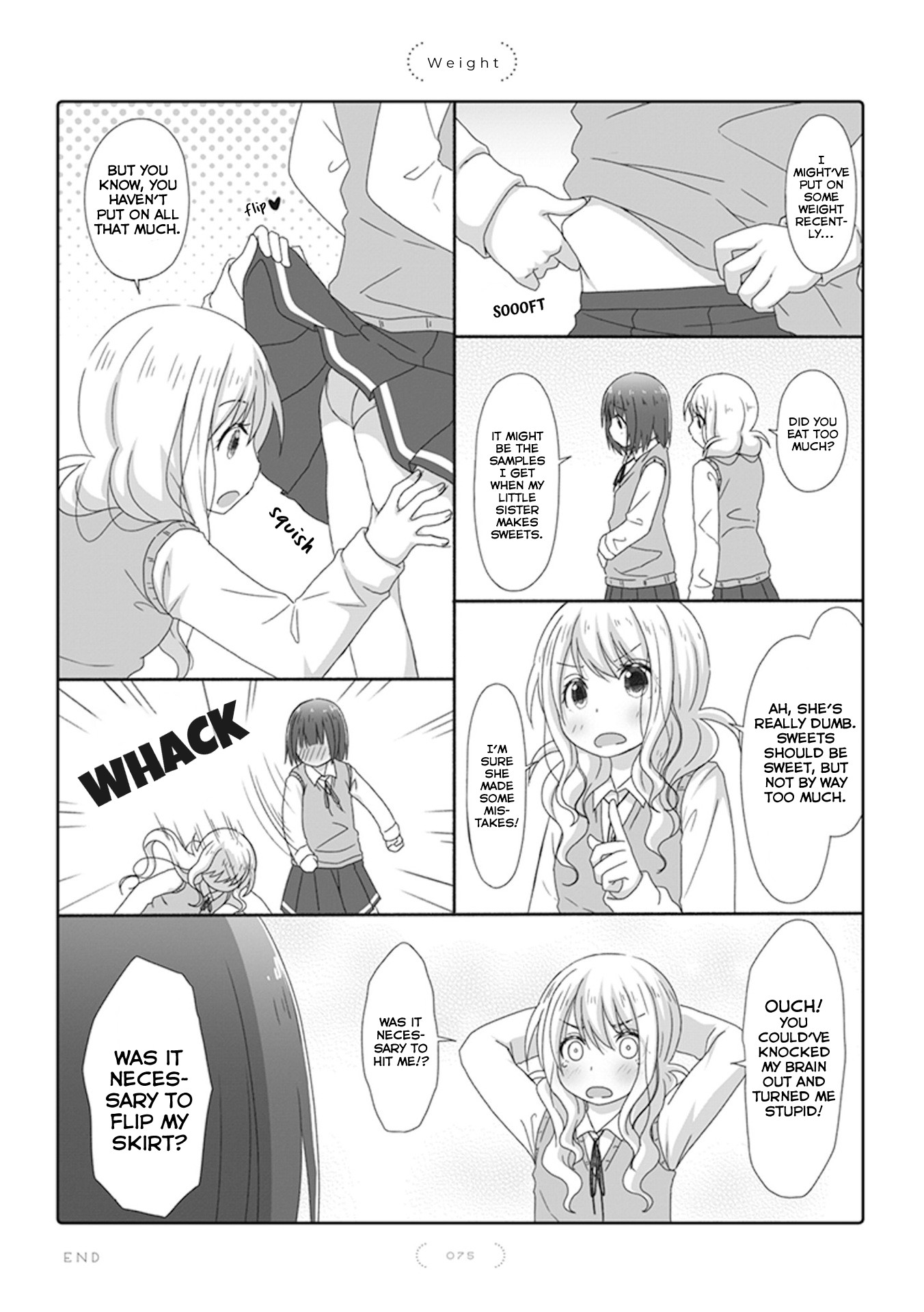 Unrequited Yuri Love Chapter 43 page 1 - Chapter 43: Weight