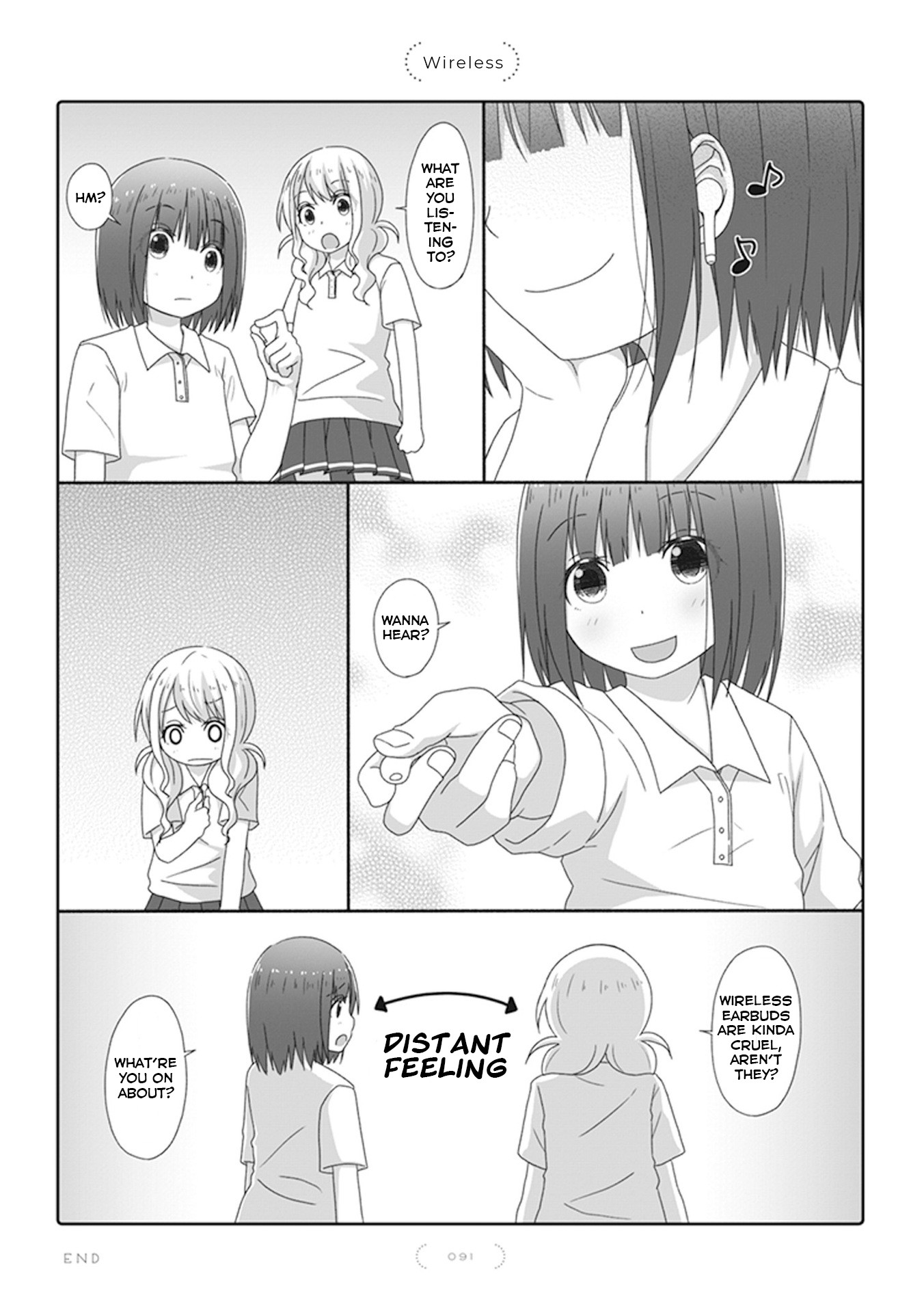 Unrequited Yuri Love Chapter 57 page 1 - Chapter 57: Wireless