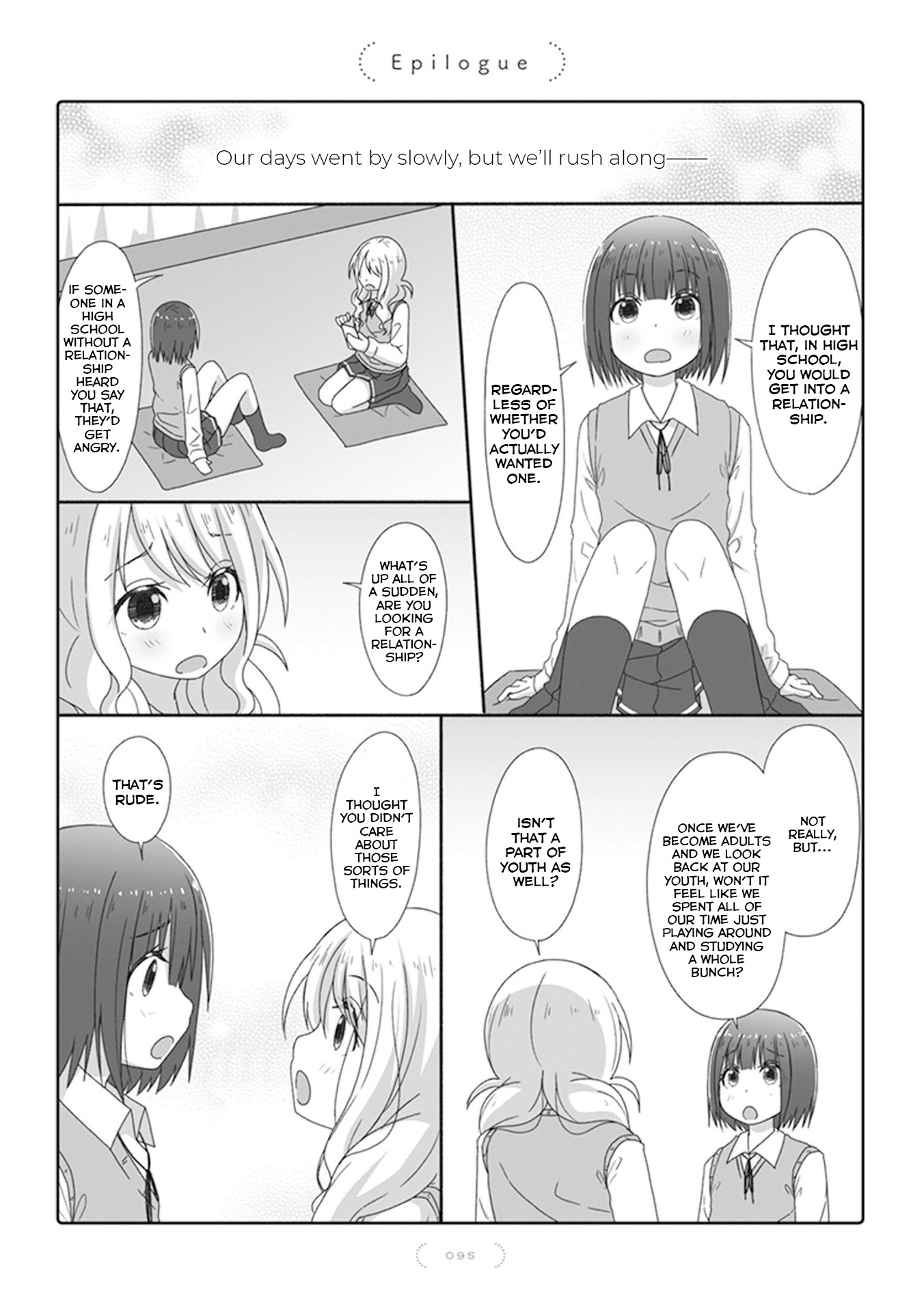 Unrequited Yuri Love Chapter 60 page 1 - Chapter 60: Epilogue [END]