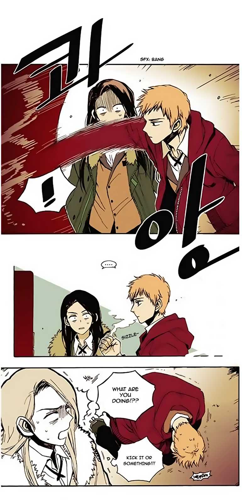 Unstoppable Siblings Chapter 0.2 page 14 - Chapter 0 v2 : She lied.