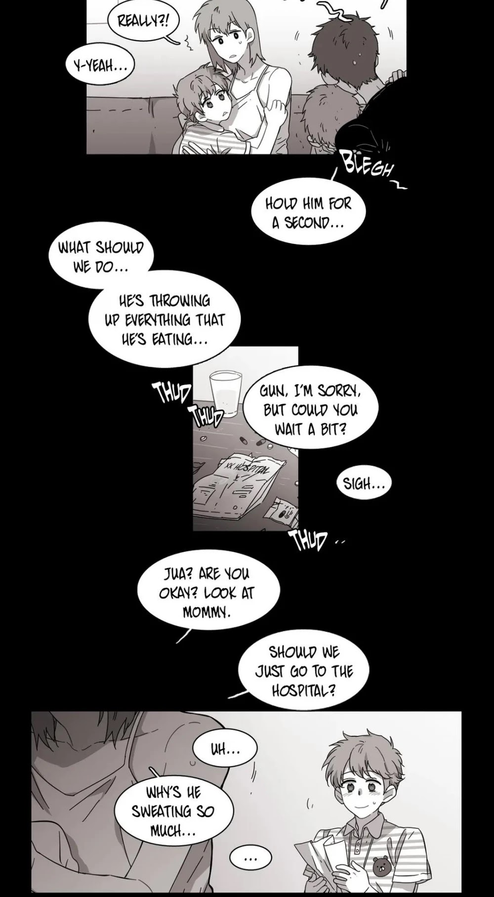 Unstoppable Siblings Chapter 122 page 10 - Chapter 122: He fell down. (Season 4)