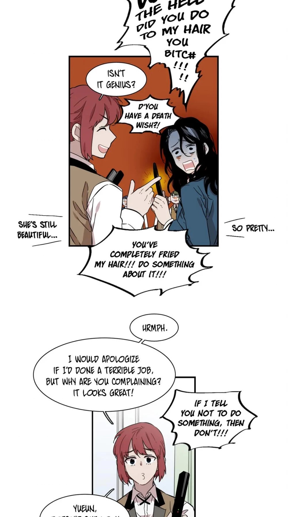 Unstoppable Siblings Chapter 128 page 12 - Chapter 128: She didn't want to look like somebody else.