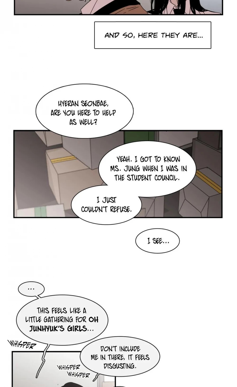 Unstoppable Siblings Chapter 136 page 12 - Chapter 136: She finds her uncomfortable.