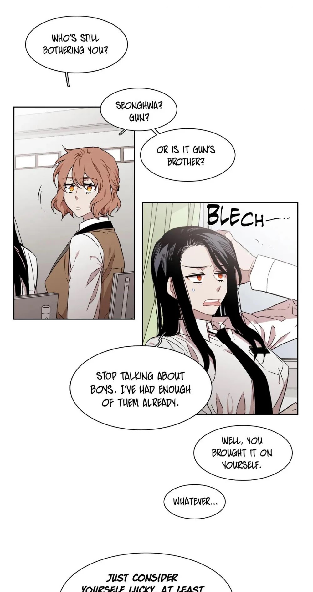 Unstoppable Siblings Chapter 151 page 11 - Chapter 151: She could not answer.