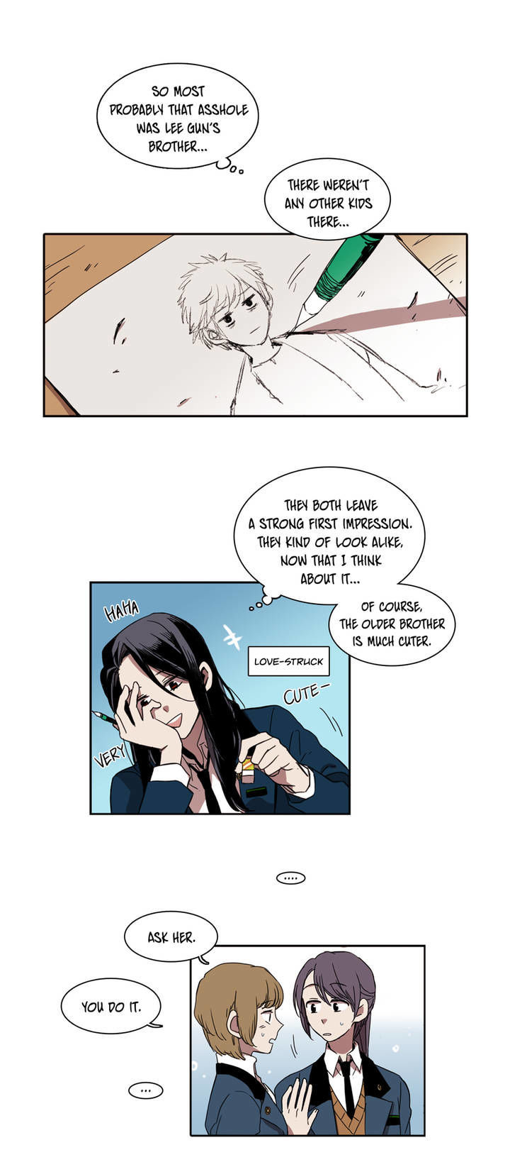 Unstoppable Siblings Chapter 16 page 1 - Chapter 16 : She was surprised and so was he