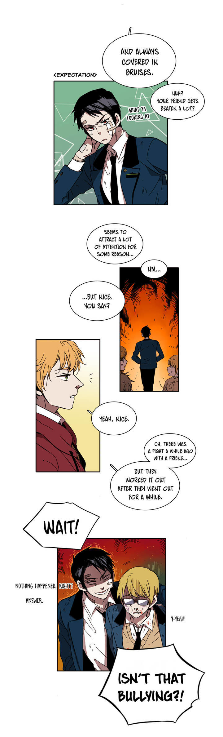 Unstoppable Siblings Chapter 17 page 6 - Chapter 17 : He is used to it