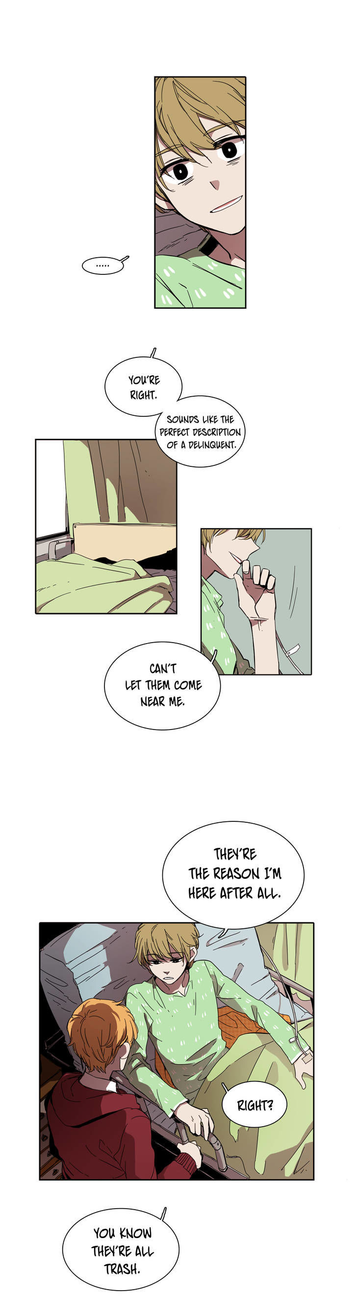 Unstoppable Siblings Chapter 17 page 8 - Chapter 17 : He is used to it