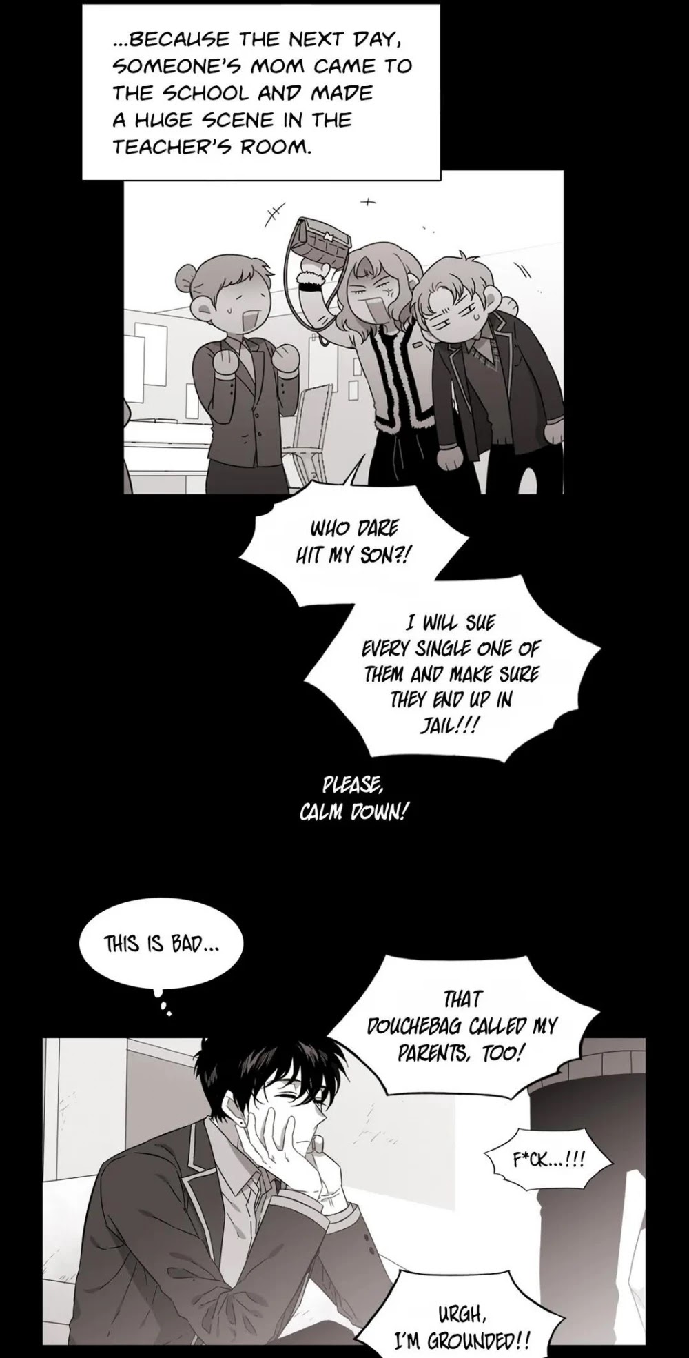 Unstoppable Siblings Chapter 181 page 9 - Chapter 181: He likes her upset face.