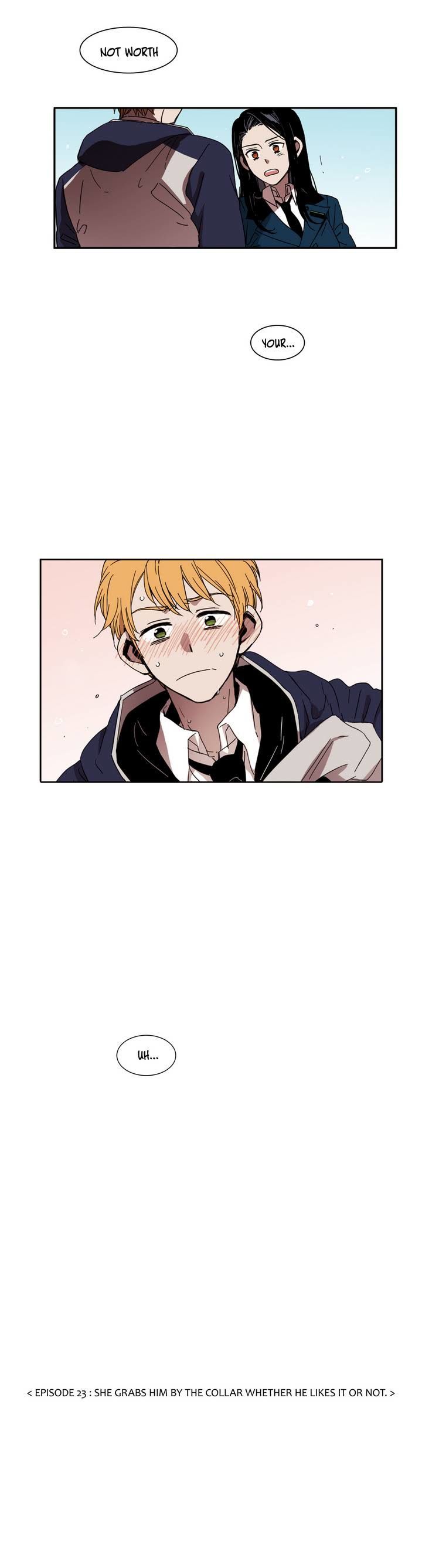 Unstoppable Siblings Chapter 23 page 17 - Chapter 23 : She grabs him by the collar whether he likes it or not