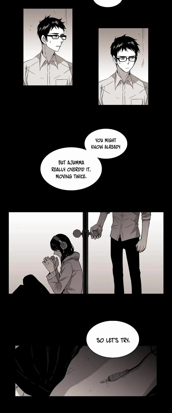 Unstoppable Siblings Chapter 48 page 15 - Chapter 48: She Makes him Say Something...