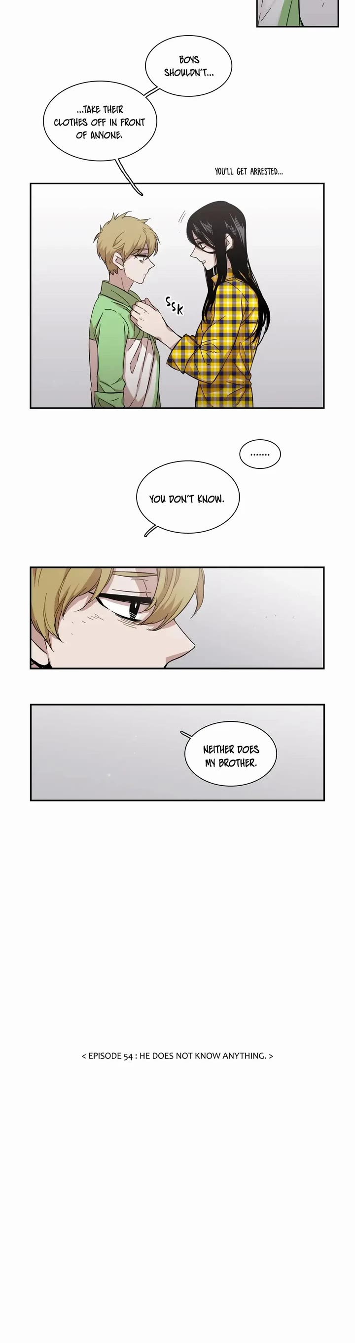 Unstoppable Siblings Chapter 54 page 14 - Chapter 54: He Does Not Know Anything