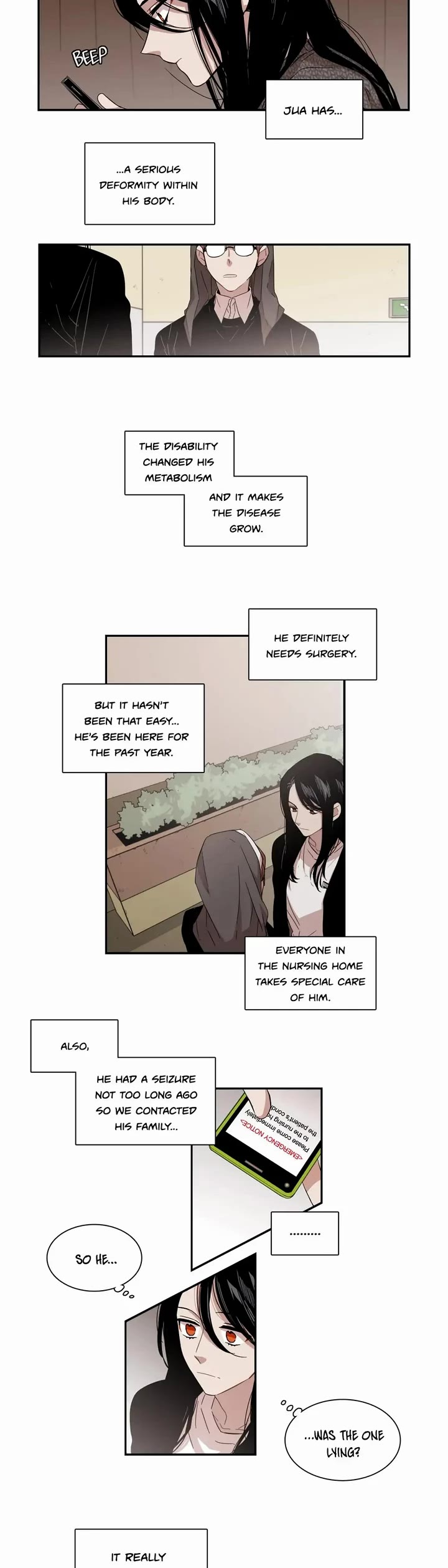 Unstoppable Siblings Chapter 59 page 14 - Chapter 59: He has a Disease