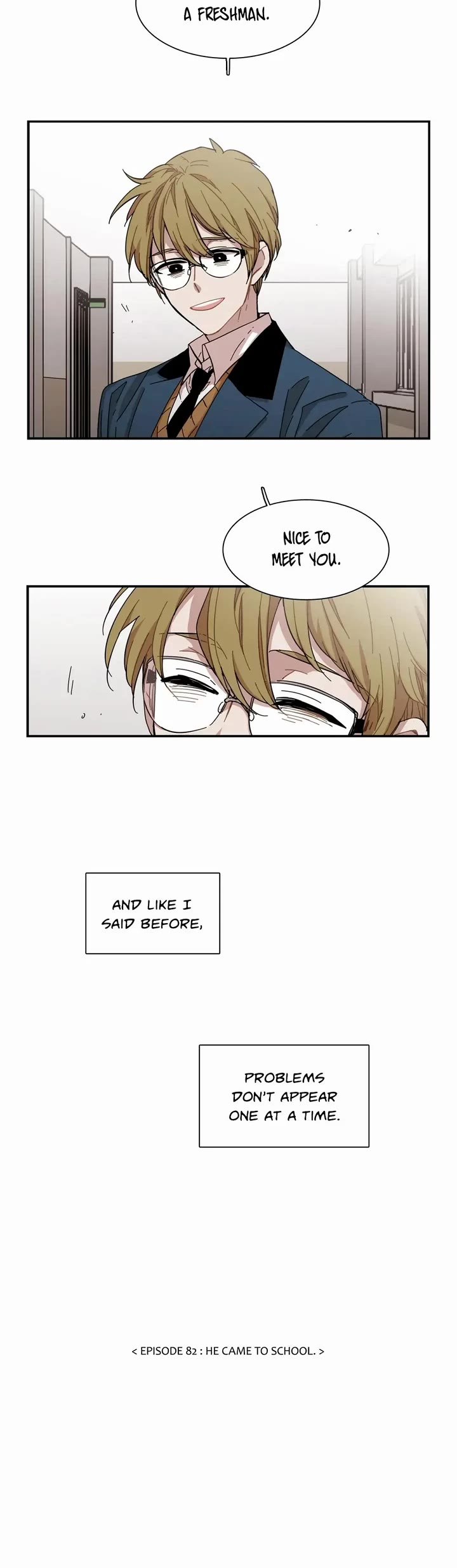 Unstoppable Siblings Chapter 82 page 14 - Chapter 82: He Came to School