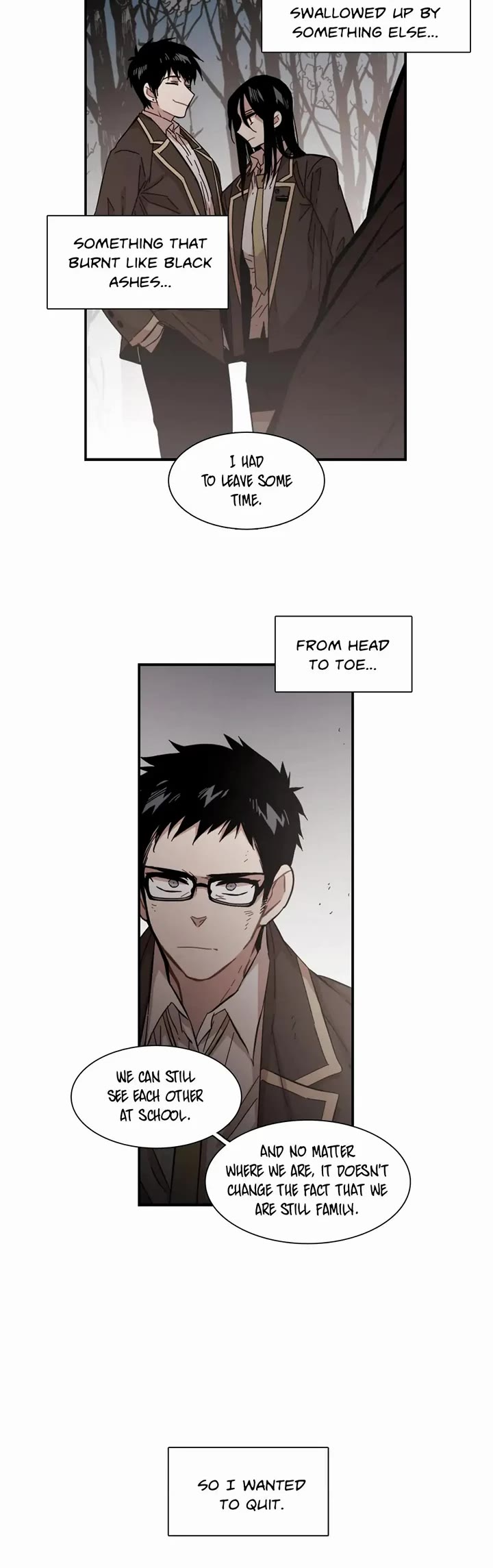 Unstoppable Siblings Chapter 96 page 9 - Chapter 96: He Left