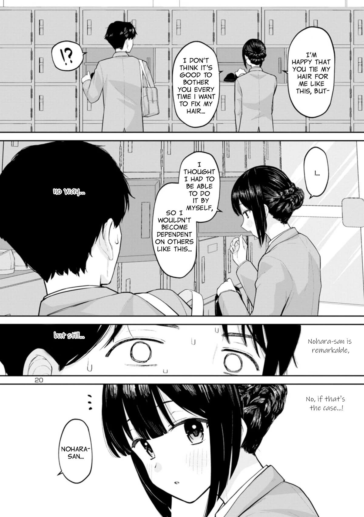 Untie and Retie Chapter 3 page 20 - Chapter 3: Keep It a Secret